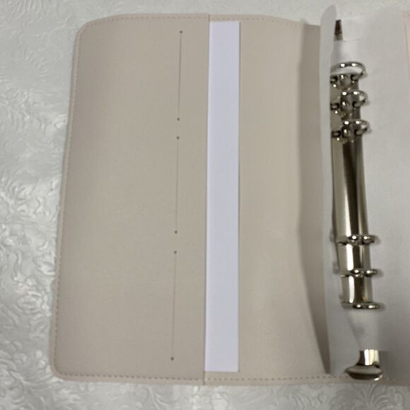 LaNoeme 6 Ring Leather Agenda Planner - Picture 5 of 14